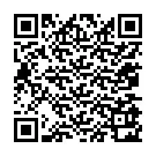 QR Code สำหรับหมายเลขโทรศัพท์ +12075922186