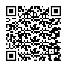 QR Code สำหรับหมายเลขโทรศัพท์ +12075926922