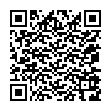 QR Code สำหรับหมายเลขโทรศัพท์ +12075926924