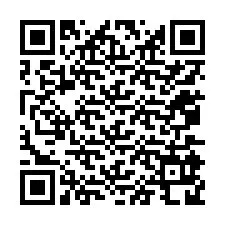 QR код за телефонен номер +12075928452