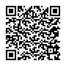 QR код за телефонен номер +12075928462