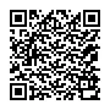 QR Code สำหรับหมายเลขโทรศัพท์ +12075930671