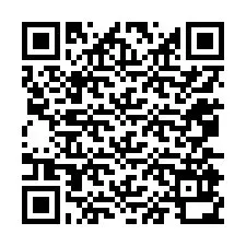 Código QR para número de teléfono +12075930672