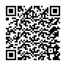 Código QR para número de teléfono +12075946069