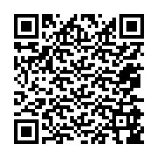 QR-Code für Telefonnummer +12075946077