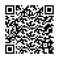 QR-Code für Telefonnummer +12075948035