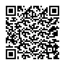 QR-koodi puhelinnumerolle +12075958488