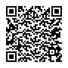 Codice QR per il numero di telefono +12075958497