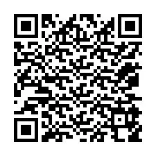 QR-Code für Telefonnummer +12075958499