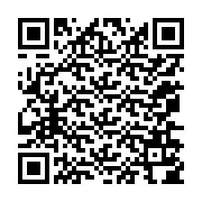 Código QR para número de teléfono +12076104574