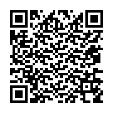 QR Code สำหรับหมายเลขโทรศัพท์ +12076158116