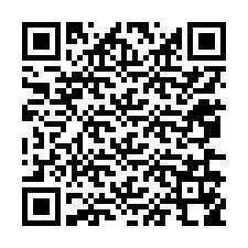 Código QR para número de teléfono +12076158122