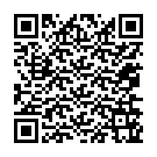 Código QR para número de teléfono +12076165463