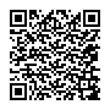 Código QR para número de teléfono +12076187076