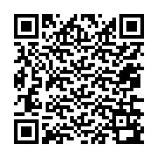 Código QR para número de teléfono +12076192457