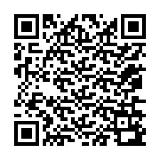 Código QR para número de teléfono +12076192459