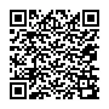 QR Code สำหรับหมายเลขโทรศัพท์ +12076192463