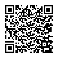 Codice QR per il numero di telefono +12076193412