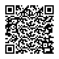 Codice QR per il numero di telefono +12076193422