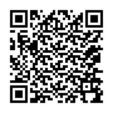 QR код за телефонен номер +12076194979