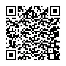 QR Code pour le numéro de téléphone +12076240076