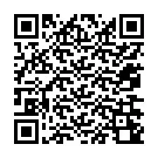 電話番号のQRコード +12076240083