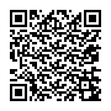 Código QR para número de teléfono +12076242406