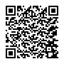 QR-код для номера телефона +12076242738