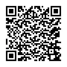 QR Code สำหรับหมายเลขโทรศัพท์ +12076242919