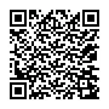 Codice QR per il numero di telefono +12076243389