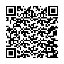 Código QR para número de teléfono +12076243391