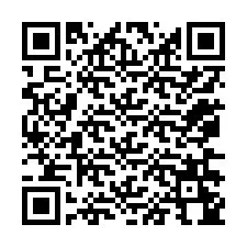 QR код за телефонен номер +12076244529