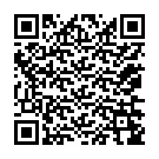 QR Code สำหรับหมายเลขโทรศัพท์ +12076246439