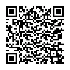 Código QR para número de teléfono +12076247444