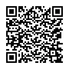 QR Code สำหรับหมายเลขโทรศัพท์ +12076247458