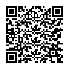 Código QR para número de teléfono +12076248634