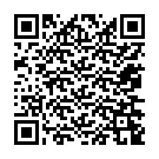 QR код за телефонен номер +12076249197