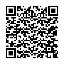 Kode QR untuk nomor Telepon +12076249199