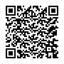 Código QR para número de teléfono +12076249219