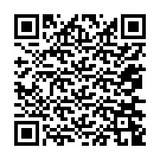 QR код за телефонен номер +12076249333