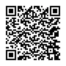 QR Code สำหรับหมายเลขโทรศัพท์ +12076249695