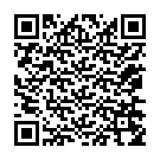 QR Code สำหรับหมายเลขโทรศัพท์ +12076254929