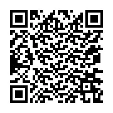 Código QR para número de telefone +12076269314