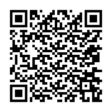 Código QR para número de telefone +12076269316