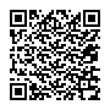 QR Code สำหรับหมายเลขโทรศัพท์ +12076334143