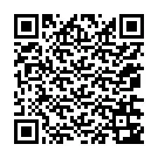 QR Code pour le numéro de téléphone +12076343544