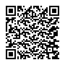 QR код за телефонен номер +12076356334