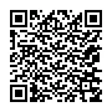 QR Code สำหรับหมายเลขโทรศัพท์ +12076356335