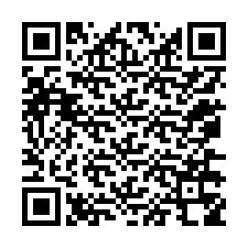 Código QR para número de teléfono +12076358968