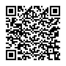 QR Code สำหรับหมายเลขโทรศัพท์ +12076368454